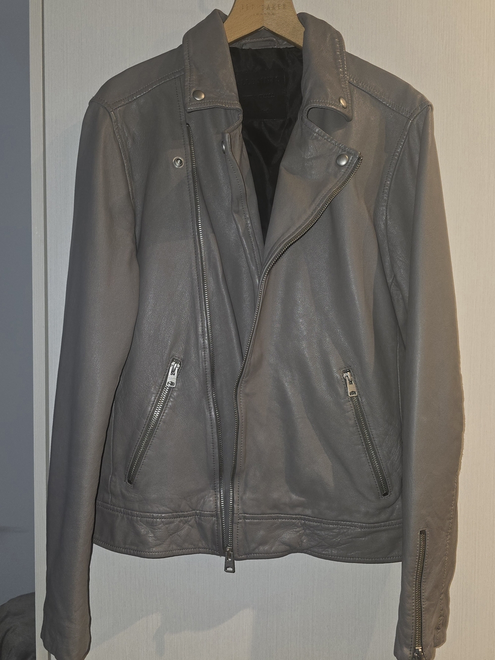 AllSaints Black Leather Jacket
